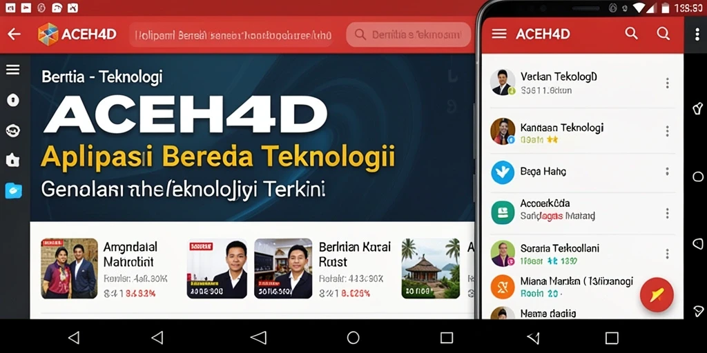 Antarmuka aplikasi ACEH4D yang menawan dan informatif.