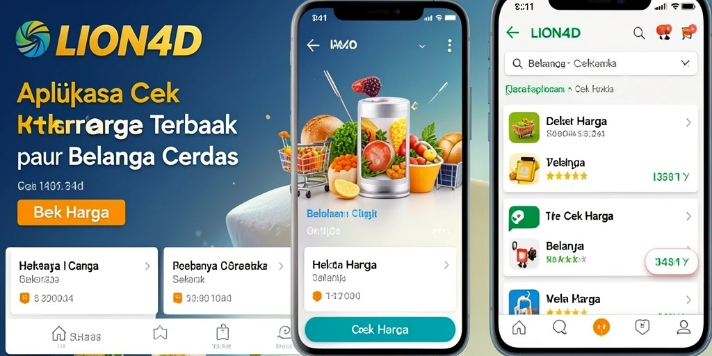 Tampilan antarmuka LION4D untuk cek harga produk.