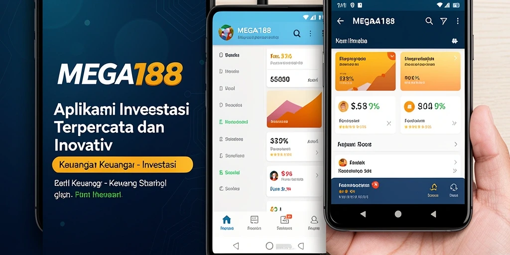 Tampilan antarmuka MEGA188 untuk investasi yang mudah dan efektif.