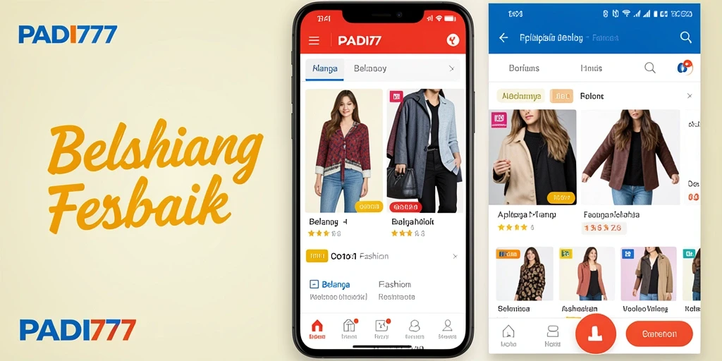 Antarmuka PADI777 menampilkan koleksi fashion yang stylish dan menarik.
