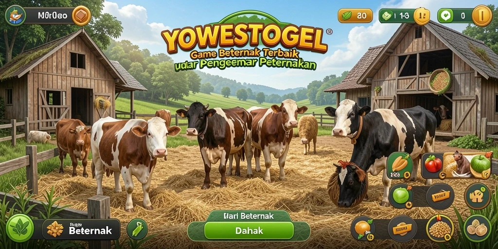 Tampilan antarmuka YOWESTOGEL yang menarik dan ramah pengguna.