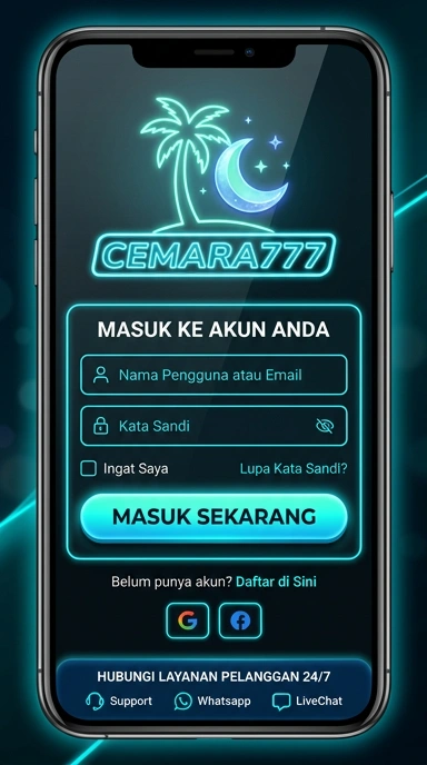 Masuk Akun cemara777 dengan Mudah di Android