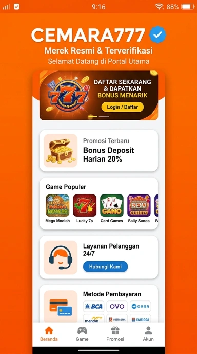 Kanal Resmi cemara777 untuk Pengguna Android Indonesia